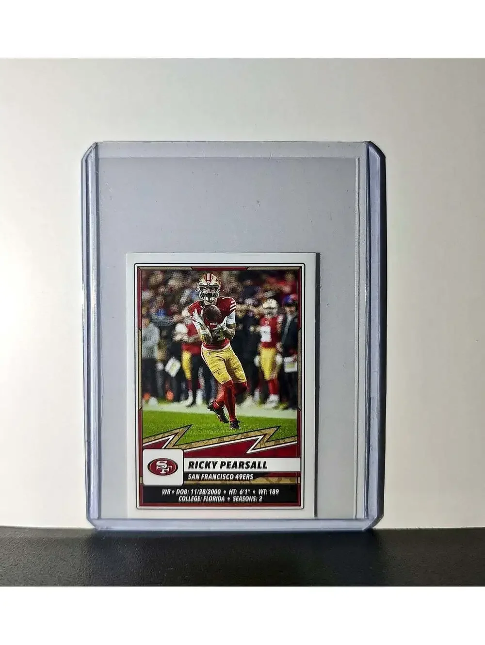 Ricky Pearsall 2025 Panini NFL #524 Sticker San Francisco 49ers